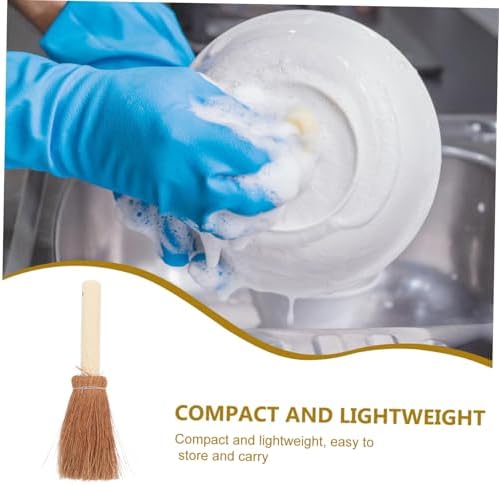 ULTECHNOVO Coconut Bristle Dish Brush for Kitchen Cleaning
