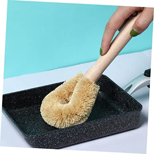 PLAFOPE Efficient Cast Iron Scrubber Brush Set