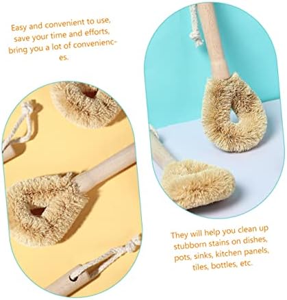 PLAFOPE Efficient Cast Iron Scrubber Brush Set