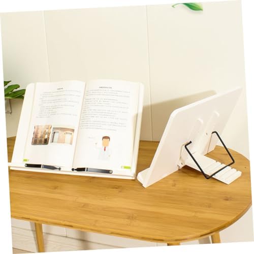 PLAFOPE Wood Book Stand for Reading and Display
