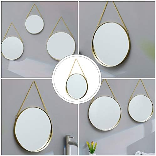 Uonlytech Round Wall Mirror Nordic Style