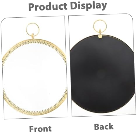 Ciieeo Gold Ring Wall-Mounted Mirror