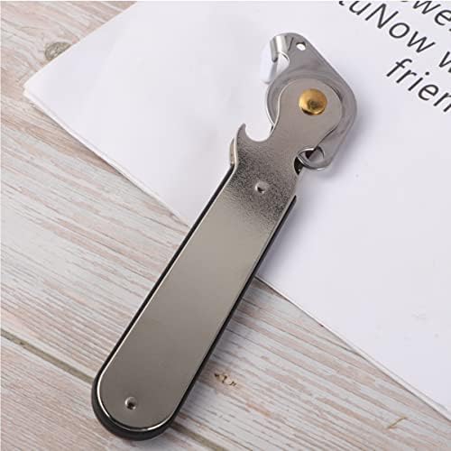 GRIRIW 2pcs Heavy Duty Stainless Steel Can Piercer Bottle Opener