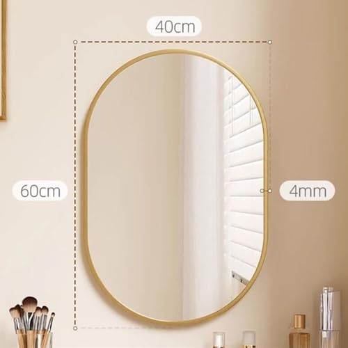 LXP Gold Bathroom Vanity Mirror 40x60cm 1