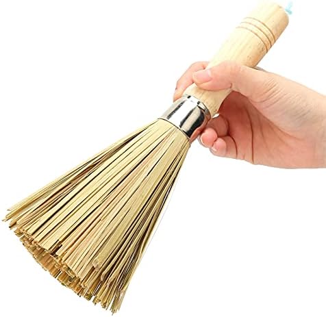 Niiyen Bamboo Wok Brush for Pots and Pans 1