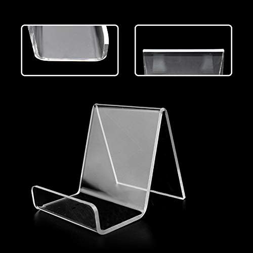 4PCS Acrylic Book Stand Display Easel for Books Tablets and Artworks