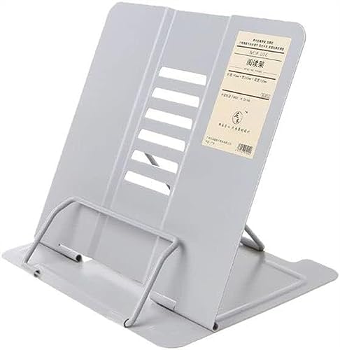 JACCOS Adjustable Metal Book Stand for Reading and Learning
