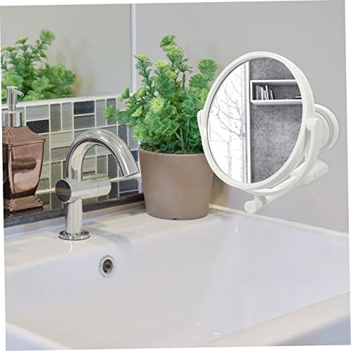 ORFOFE Folding Rotating Vanity Mirror with LED Lights