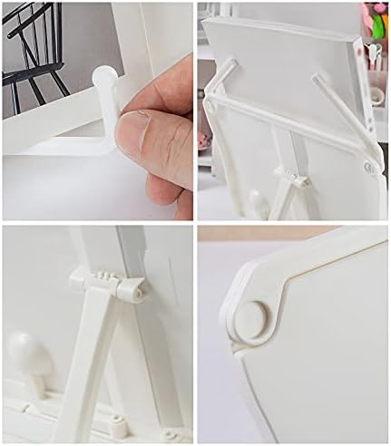 Yuidaaavzz Sturdy Gray Book Stand Holder for Reading