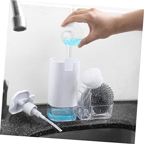 Minkissy 4 in 1 Dishwashing Brush Set with Holder