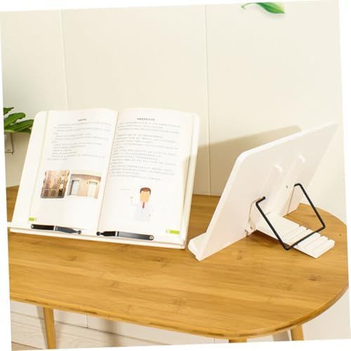 CANIGHT Adjustable Wood Book Stand for Reading and Display