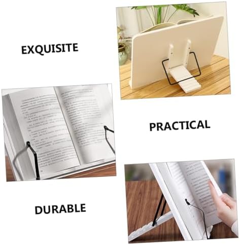 PLAFOPE Wood Book Stand for Reading and Display