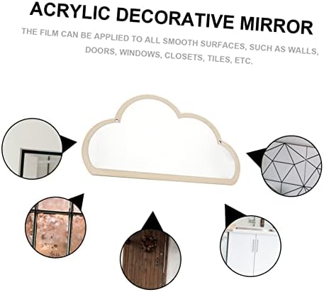 ULTECHNOVO Unbreakable Acrylic Decorative Bathroom Mirror