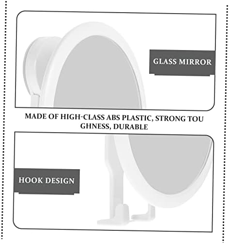 Healvian Wall Mounted Makeup Mirror Adhesive