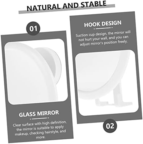 Adjustable Folding Wall Mounted Makeup Mirror