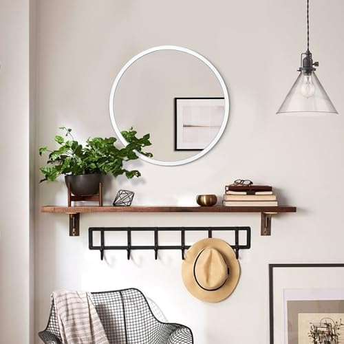 JJUUYOU Small Round Mirror for Bathroom Wall Decor
