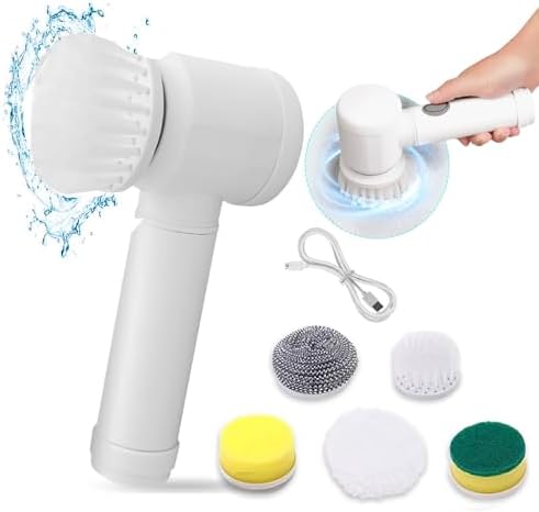 KOCASO Electric Spin Scrubber Cordless Rechargeable
