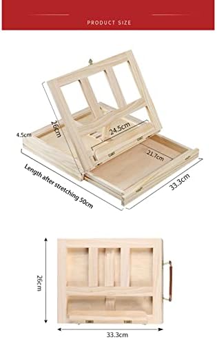 Wooden Easel Book Stand for Reading and Cooking
