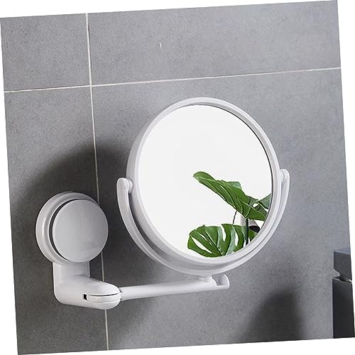 BATHVEVE Wall Mounted Makeup Mirror with Suction Cup 1
