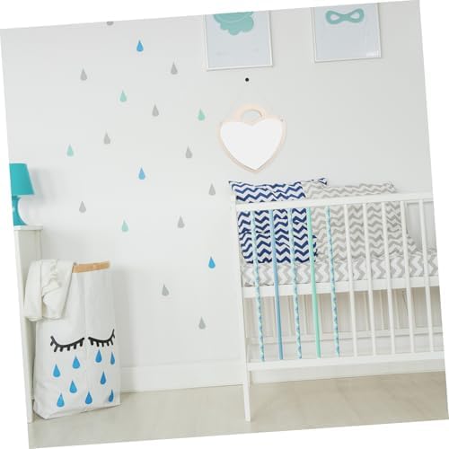 ULTECHNOVO Cute Heart Lock Wall Mirror