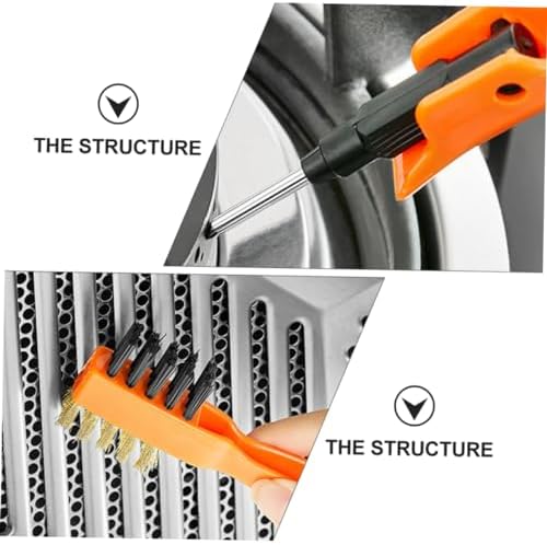 HAWILLOSCH 2 Pack Cleaning Brushes for Window Grooves and Tile Seams