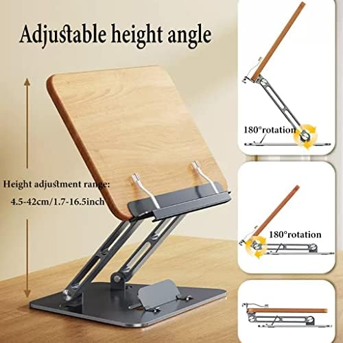 Adjustable Laptop Stand with Clip for Reading and Cooking