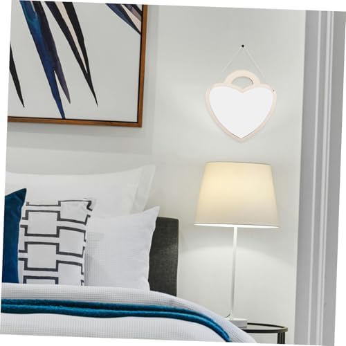ULTECHNOVO Cute Heart Lock Wall Mirror