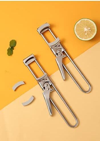 KACKAR Upgraded Adjustable Can Opener with Non-Slip Handle