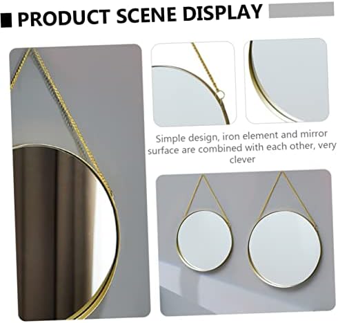 DOITOOL Round Hanging Vanity Mirror Wall Decor