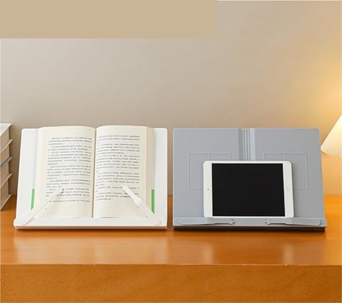 QUQUQ Cookbook Holder Universal Reading Stand White