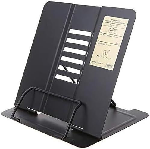 JACCOS Adjustable Metal Book Stand for Reading and Learning