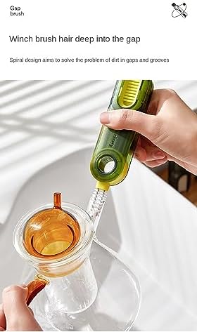 ZehRai 3-in-1 Multifunctional Cleaning Brush for Bottles and Cups