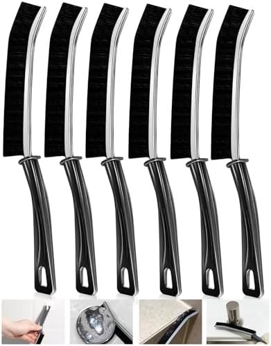 COASD 6PCS Hard Bristle Crevice Cleaning Brush Tool