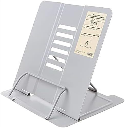 JACCOS Adjustable Metal Book Stand for Reading and Learning