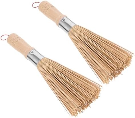 OKUMEYR Cleaning Brush for Cast Iron Cookware