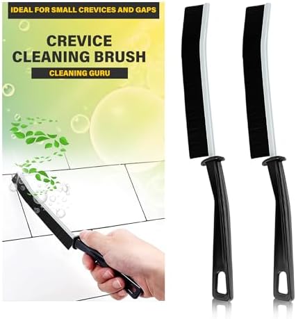 WONDER BY ZNKI Hard Bristle Crevice Cleaning Brush 2 Pcs