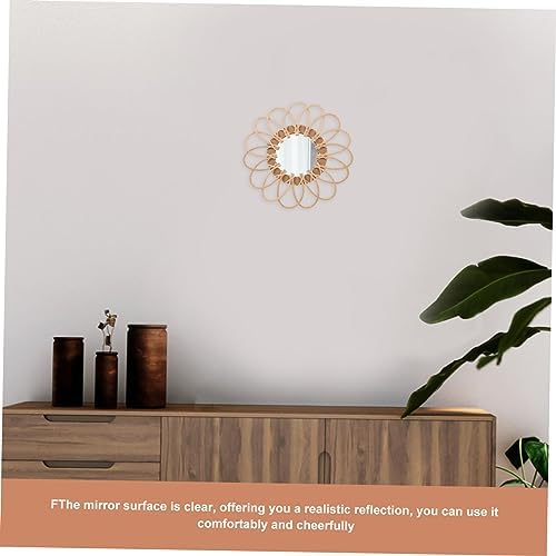 Beatifufu Woven Wall Hanging Mirror