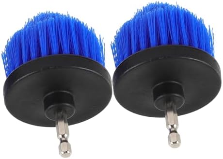 CONGARTENO Scrubber Drill Brush Set 2pcs for Car Kitchen Cleaning