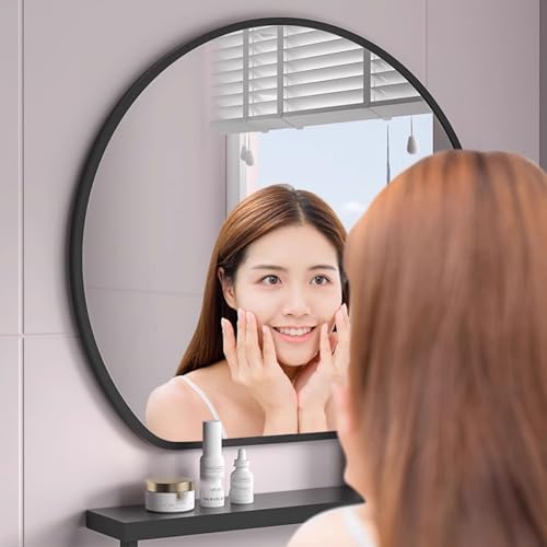 FLIPP Simple Semicircular Bathroom Mirror 50cm 1