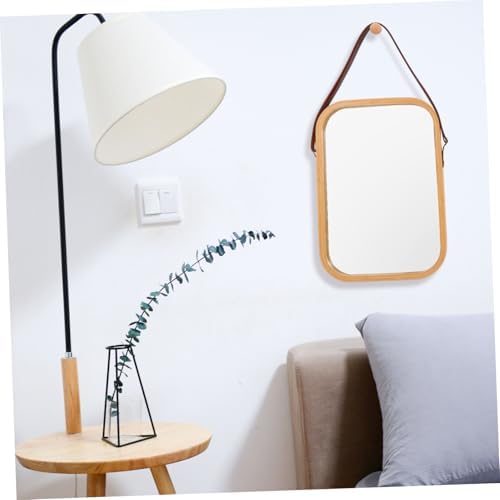 NIYANGLE Wall Mounted Rectangular Mirror Modern Vanity