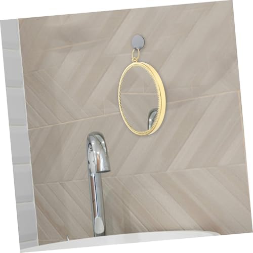 Ciieeo Gold Ring Wall-Mounted Mirror