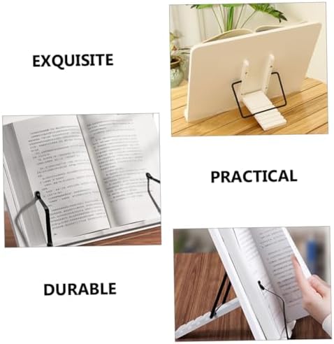 CANIGHT Adjustable Wood Book Stand for Reading and Display
