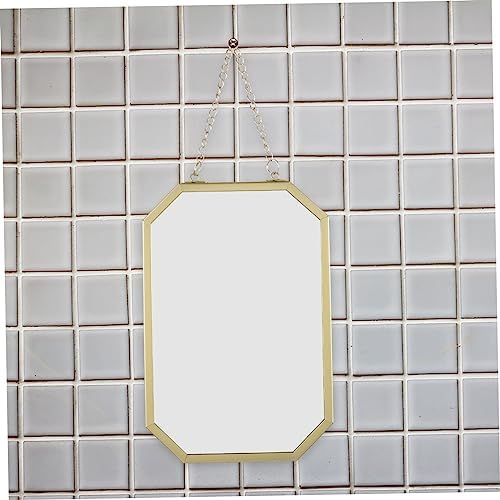 SOLUSTRE Wall Mirror Hanging Chain Decorative Vanity Mirror