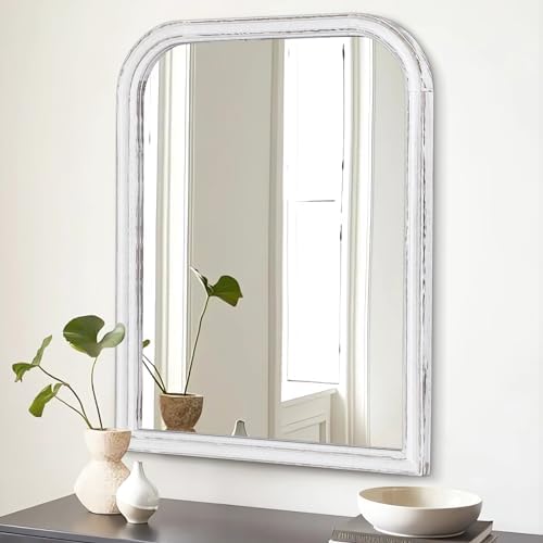 Rustic Farmhouse Wall Mirror 16x12 Inch