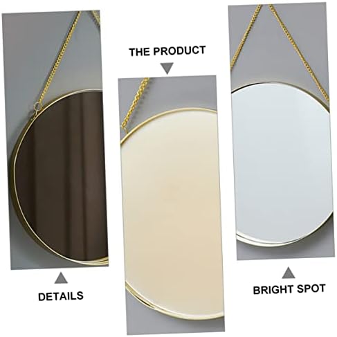 Outanaya Round Gold Mirror Wall Decor