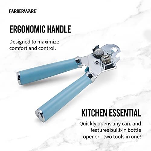 Farberware Retro Heavy Duty Can Opener with Soft Touch Handle
