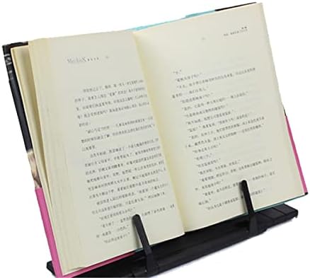 UHRLGHS Adjustable Metal Book Stand for Kitchen and Office