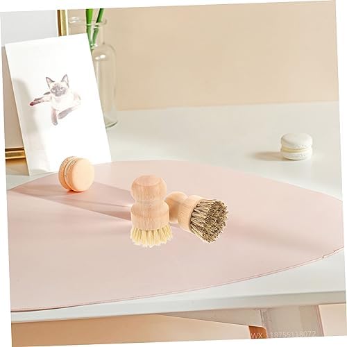 SOESFOUFU Wooden Handle Multipurpose Cleaning Brush Set