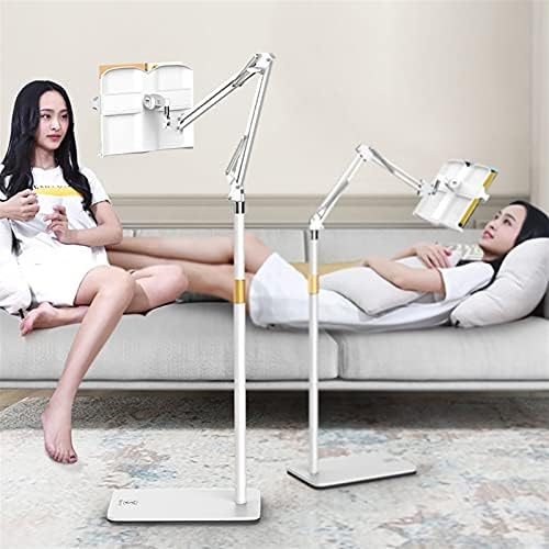 Yuidaaavzz Floor Bookstand with Swivel and Adjustable Height