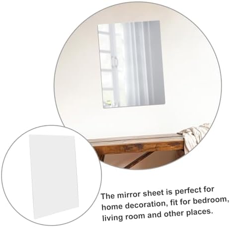 LIFKOME 36x48in Large Room Mirror - Self-Adhesive Acrylic Vanity Wall Mirror